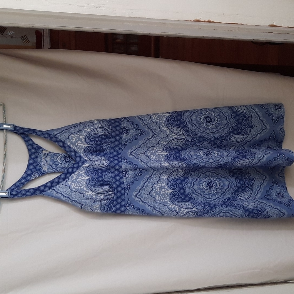Boho style print athletic like dress